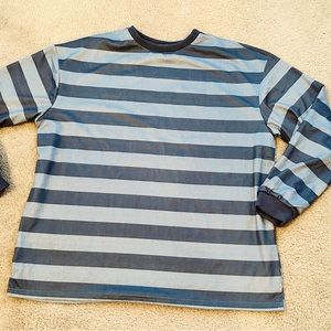 Horizontal Stripe Long Sleeve Top
